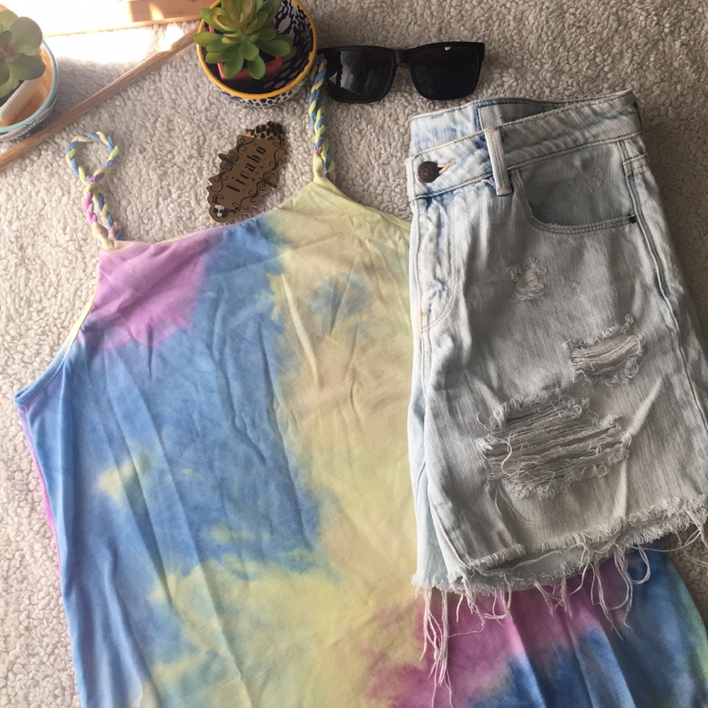 ✨Tie dye tank cover up dress - Picture 6 of 6